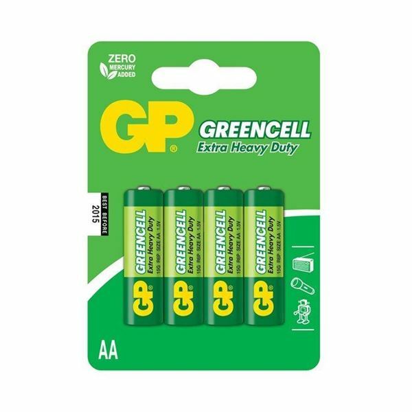 Baterija cink kloridna AA GP GreenCell