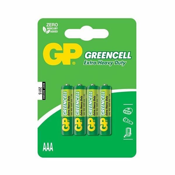 Baterija cink kloridna AAA GP GreenCell