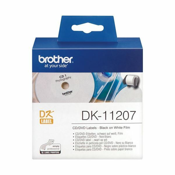Picture of BROTHER DK11207 termične nalepke CD/DVD