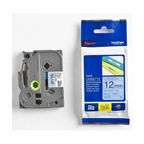 Picture of BROTHER trak TZe 531 moder/črn 12mm