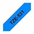 Picture of BROTHER trak TZe 531 moder/črn 12mm