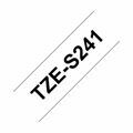 Picture of BROTHER trak TZe S241 bel/črn 18mm