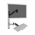 Picture of Digitus stenski nosilec monitor s flex polico srebrn DA-90354