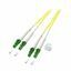 Optični kabel SM OS2 3m rumen EFB