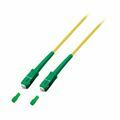 Optični kabel SM OS2 20m rumeno-zeleni EFB