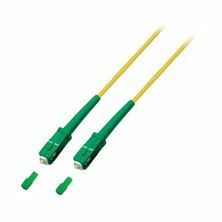 Optični kabel SM OS2 20m rumeno-zeleni EFB