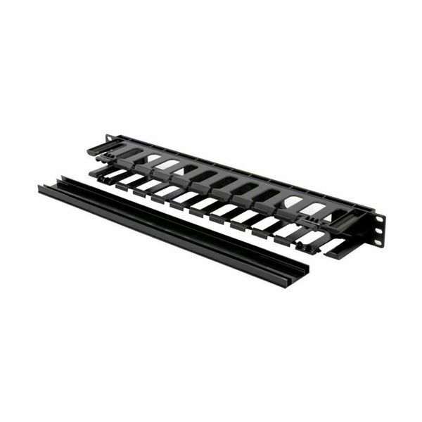 Organizator kablov 1U s pokrovom Trition