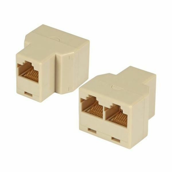 Adapter UTP razdelilec RJ45 triplex EFB