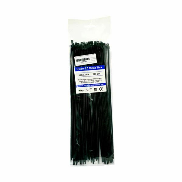 Picture of GW vezice 300x3,6mm črne UV pak/100 k30036-0002