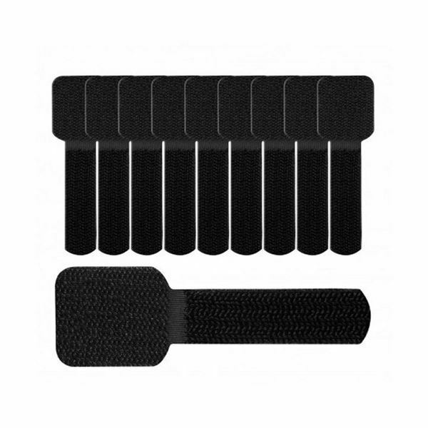 Picture of LTC vezice ježek WALL črne pak/10 samolepljive LTC3110