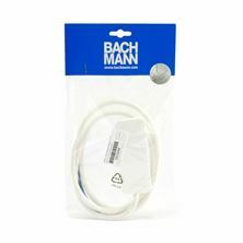 Slika Bachmann vtikač 220V ploščat s kablom 1,5m FLAT PLUG bel 933.004