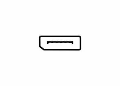 Slika za kategorijo DisplayPort kabli