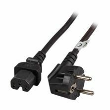 Napajalni kabel C15 1,8m črn EFB
