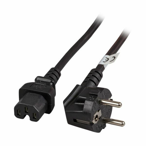 Napajalni kabel C15 1,8m črn EFB