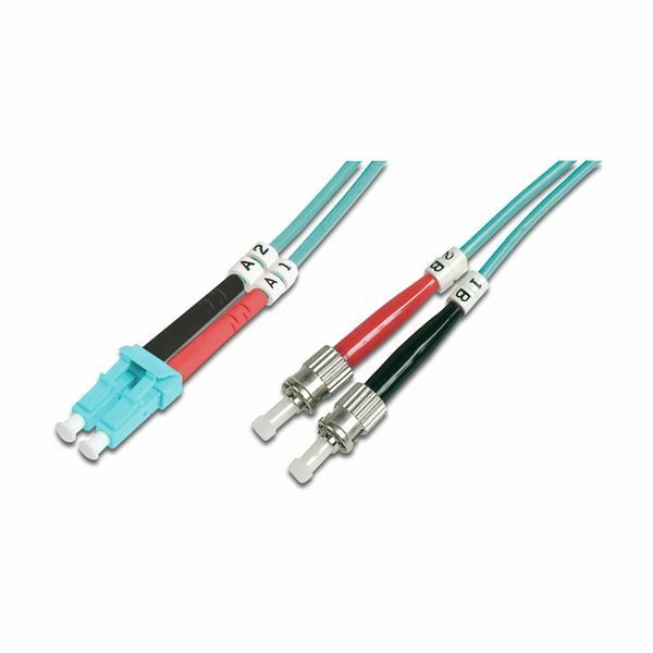 Optični kabel MM OM3 2m moder Digitus