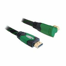 HDMI kabel z mrežno povezavo kotni 3m Delock