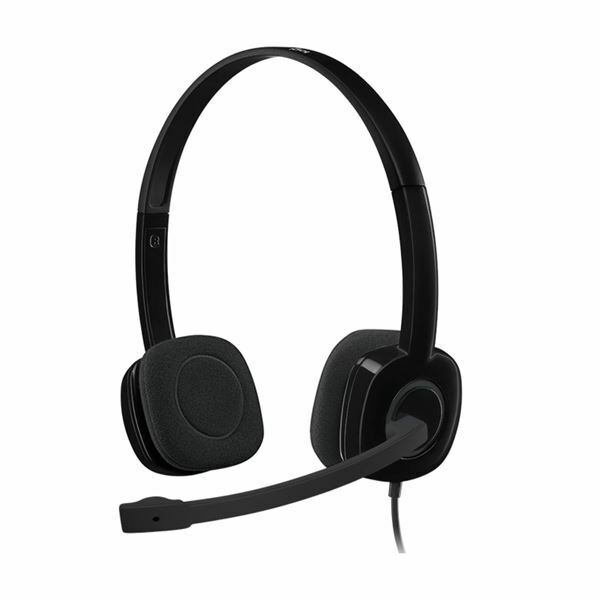 Logitech USB slušalke z mikrofonom H151 stereo