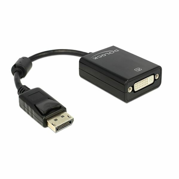 Adapter DisplayPort - DVI 12cm Delock