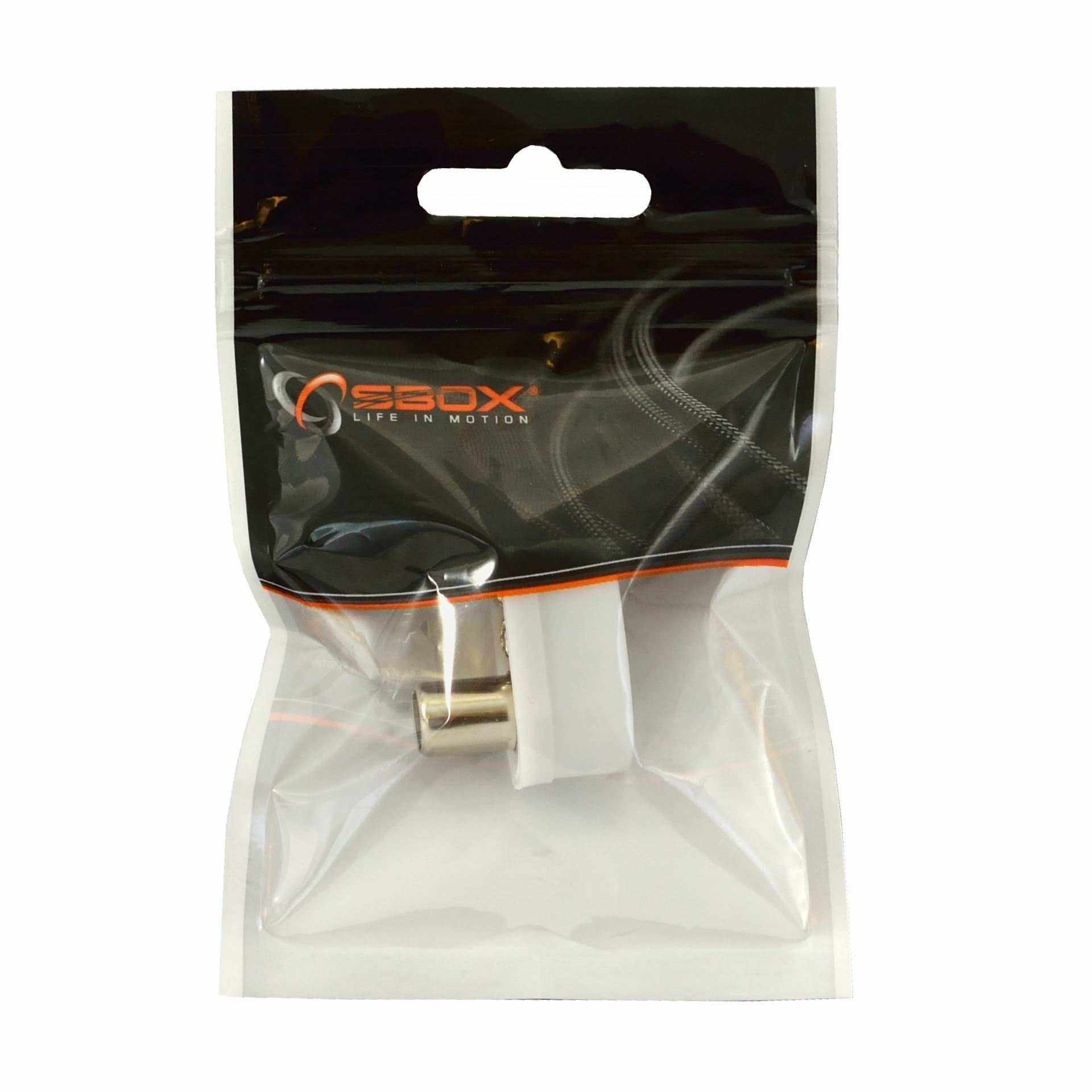 SBOX konektor koax RF M kotni - Techtrade