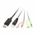 Picture of ATEN KVM stikalo 2x1 iDisplayPort/USB s kabli CS22DP