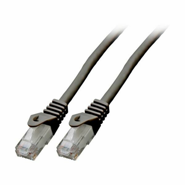 UTP kabel CAT6 15m črn EFB