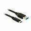 USB kabel A-C 0,5m Delock