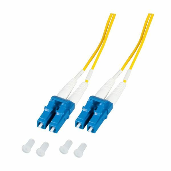Optični kabel SM OS2 1m rumen EFB