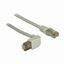 SFTP kabel CAT5e 0,5m siv kotni Delock