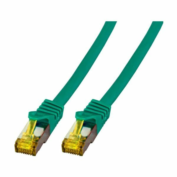 SFTP kabel CAT7 0,25m zelen LSOH EFB