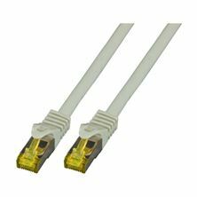 SFTP kabel CAT7 0,5m siv EFB LSOH