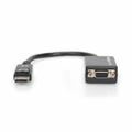 Picture of Digitus adapter DisplayPort-VGA 15cm črn črn AK-340403-001-S