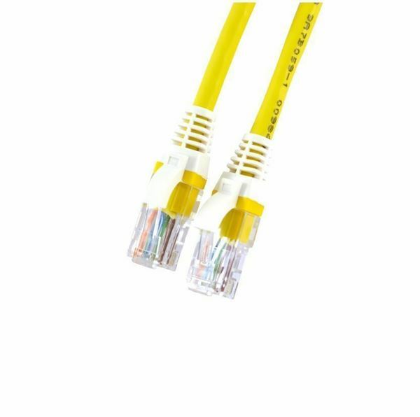 UTP kabel CAT5e 7m rumen Leviton LSOH