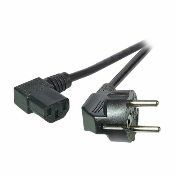 Napajalni kabel EURO 2m kotni EFB