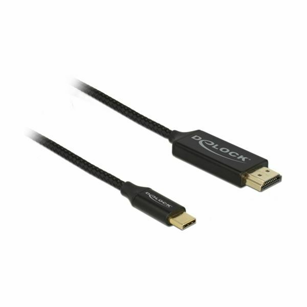 HDMI - USB Tip C kabel 2m 4K 60Hz Delock 84905