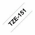 Picture of BROTHER trak TZe 151 prozoren/črn 24mm
