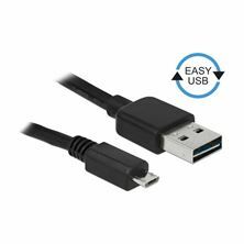 Kabel USB A-B mikro EASY 5m obojestranski Delock 83369