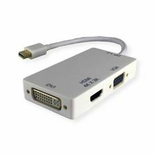 DisplayPort mini - VGA/HDMI/DVI adapter Value bel