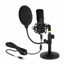 Mikrofon kondenzatorski USB set za Podcast in Gaming Delock 66300