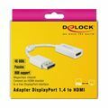 Picture of Delock adapter DisplayPort 1.4-HDMI  HDR aktivni 4K 60Hz bel 63936