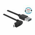 Kabel USB A-B mikro kotni EASY 3m obojestranski Delock 83857