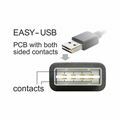 Picture of Delock kabel USB A-B mikro kotni EASY 3m obojestranski 83857