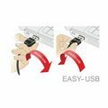 Picture of Delock kabel USB A-B mikro kotni EASY 3m obojestranski 83857
