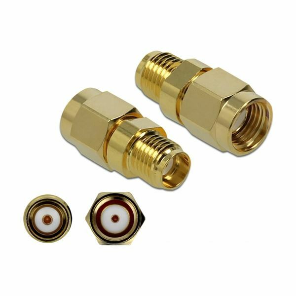 Adapter RP-SMA Ž / SMA Ž 10GHz Delock 89976