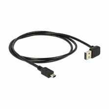 Slika Delock kabel USB A kotni-B mini EASY 1m obojestranski 83543