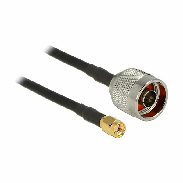 Brezžična antena - kabel N-TIP/rsma 1m Delock 88938