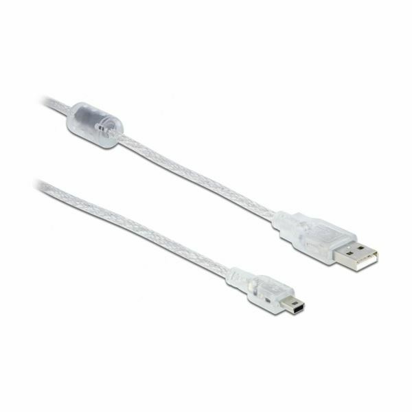 USB kabel A-B mini 1m Delock 83905