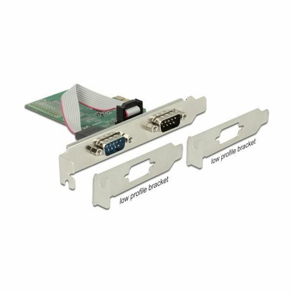 Kartica PCI Express 2xRS232 Delock 89555