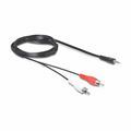 Picture of Delock kabel AVDIO 3.5M-2xChinchM 10m 84277