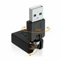 Picture of Delock adapter USB-A M-USB-A Ž pregibni 180°/360° 65260