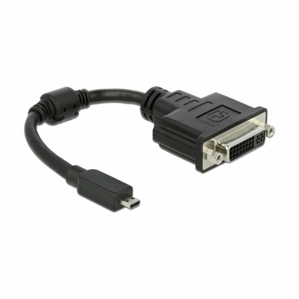 Adapter HDMI-D - DVI-D 20cm Delock 65563